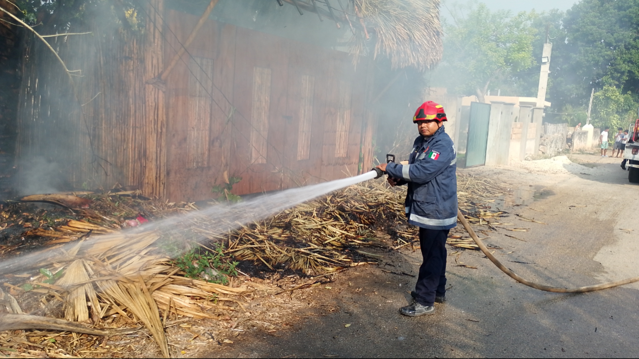 Los incendios se han registrado en el Cono Sur de Yucatán Los incendios se han registrado en el Cono Sur de Yucatán