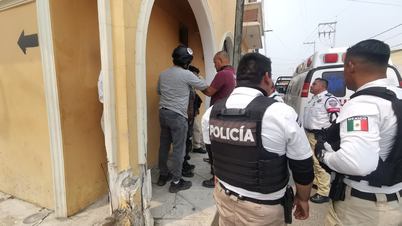 Una mujer terminó lesionada del brazo Una mujer terminó lesionada del brazo