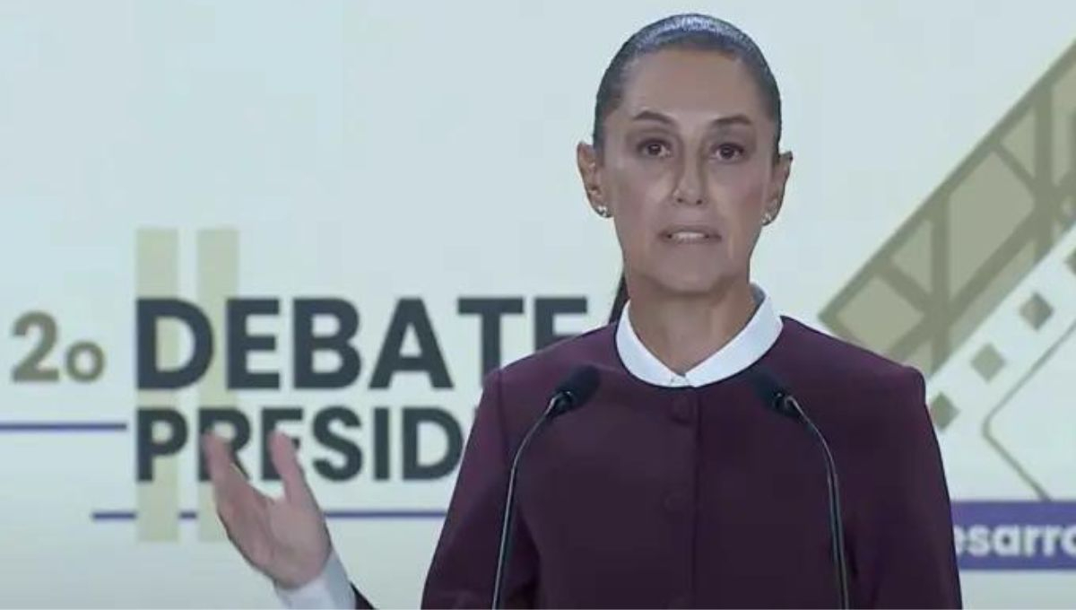 INE ordena eliminar las expresiones de corrupta que Sheinbaum lanzó contra Xóchitl Gálvez en el segundo debate