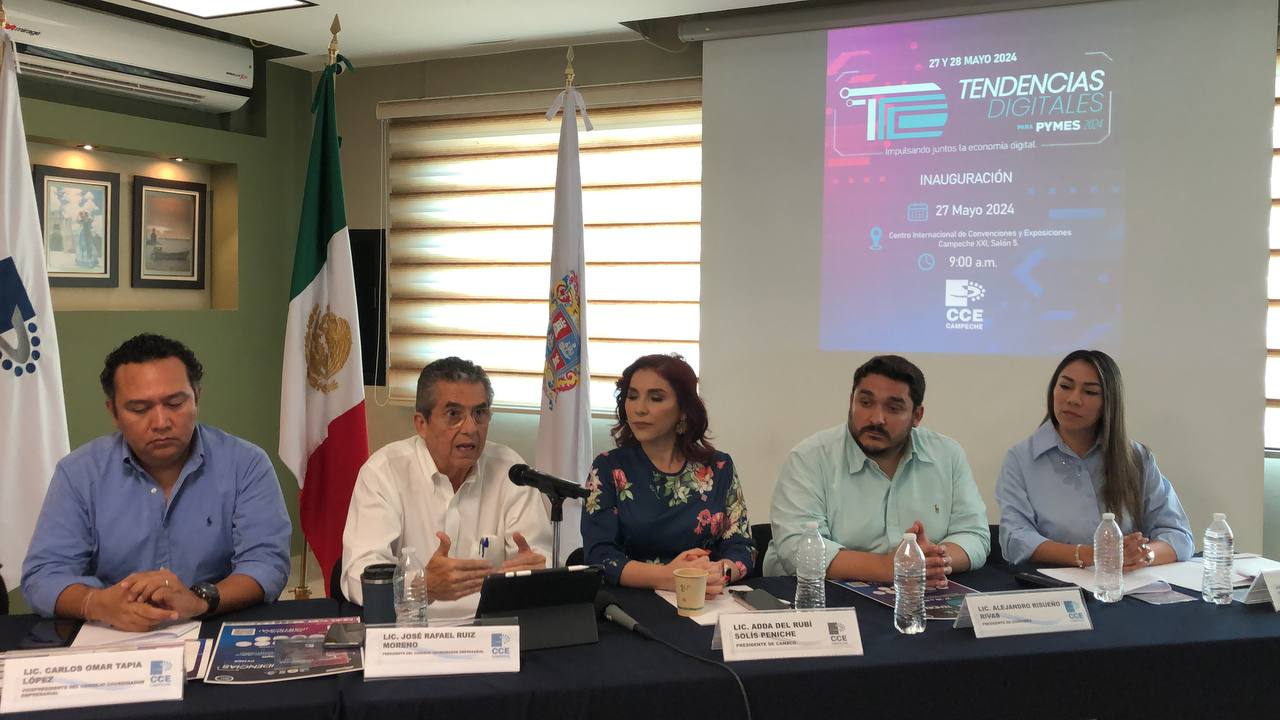 "O se digitalizan o mueren", el llamado a las empresas de Campeche: CCE  