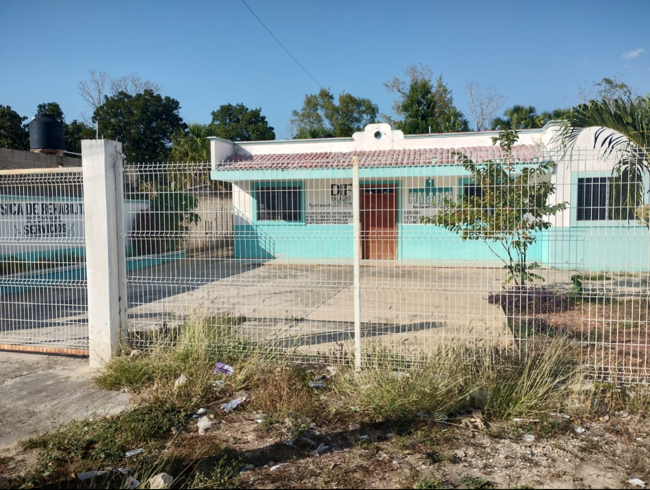 La Unidad Básica de Rehabilitación se encuentra descuidada por la mala gestión de Rodolfo Castillo