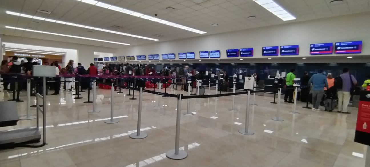 No se registra ningún contratiempo en el aeropuerto de Mérida No se registra ningún contratiempo en el aeropuerto de Mérida
