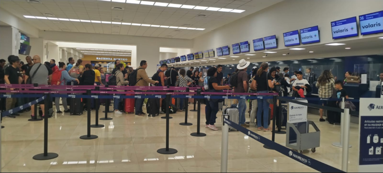 VivaAerobus retrasa por casi hora y media el vuelo Mérida-Guadalajara