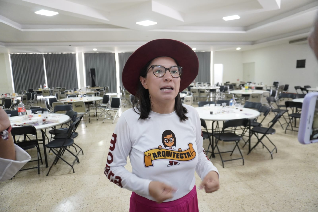 Jamile Moguel afirmó estar lista para el debate entre candidatos