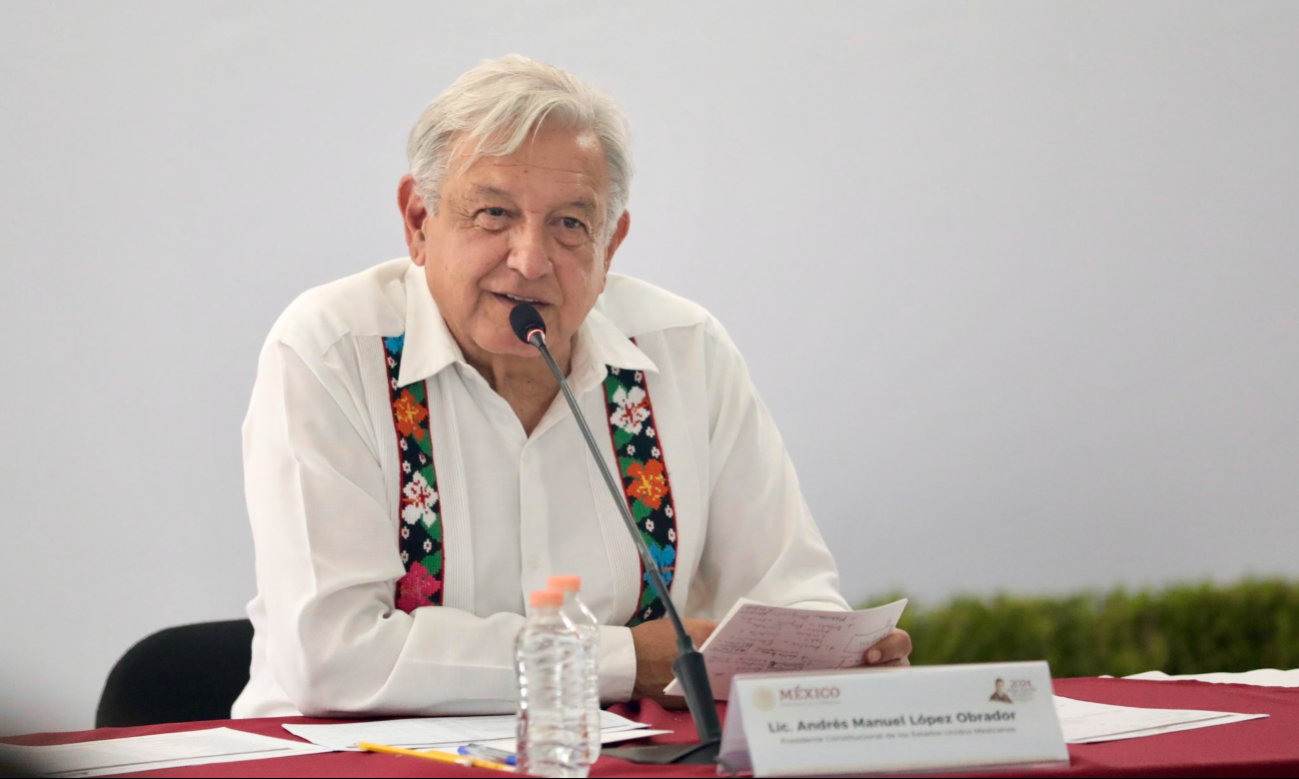 Presidente Andrés Manuel López Obrador durante una evaluación del programa IMSS Bienestar Presidente Andrés Manuel López Obrador durante una evaluación del programa IMSS Bienestar