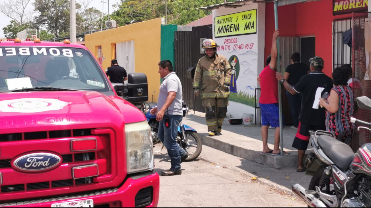 El humo alertó a vecinos El humo alertó a vecinos