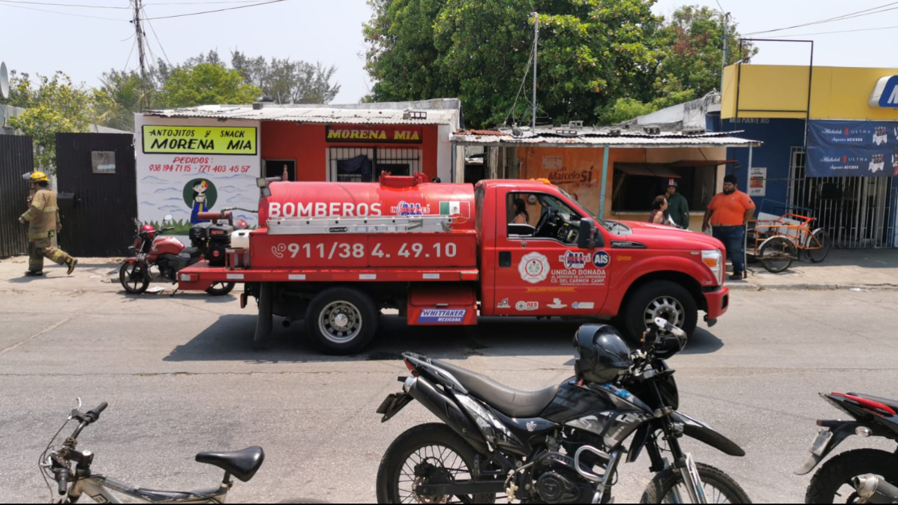   ‘Incendio’ alerta a vecinos en Ciudad del Carmen