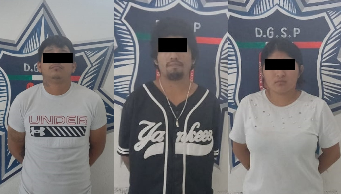 Tres personas fueron detenidas cuando intentaban escapar Tres personas fueron detenidas cuando intentaban escapar