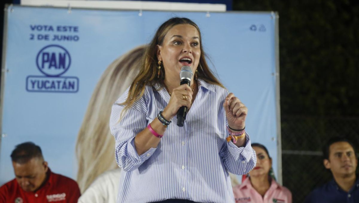 Cecilia Patrón Laviada asegura que mejorará las calles de la colonia Bojórquez en Mérida 