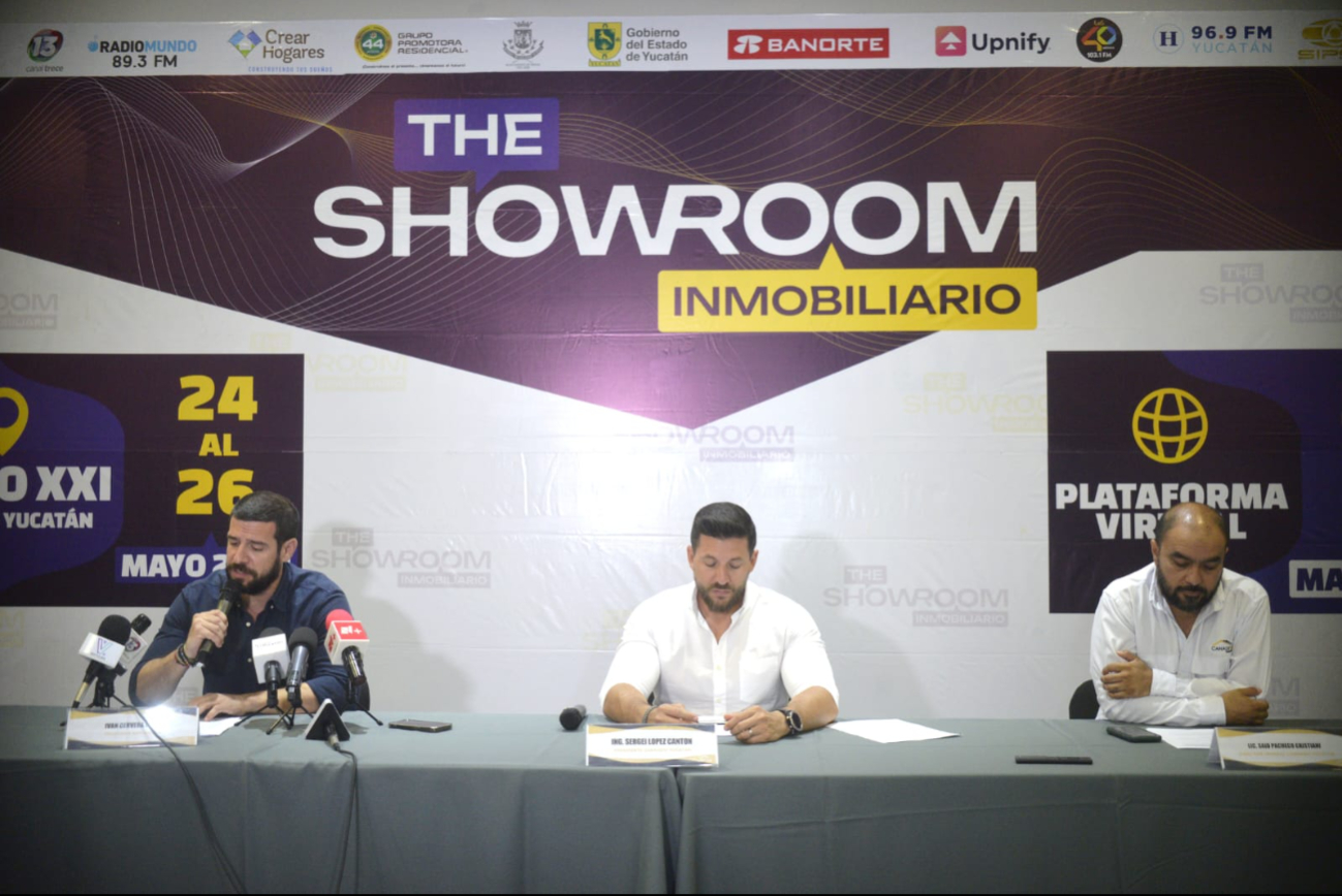 Ofertarán hasta dos mil propiedades en Yucatán a través del ‘Showroom Inmobiliario’