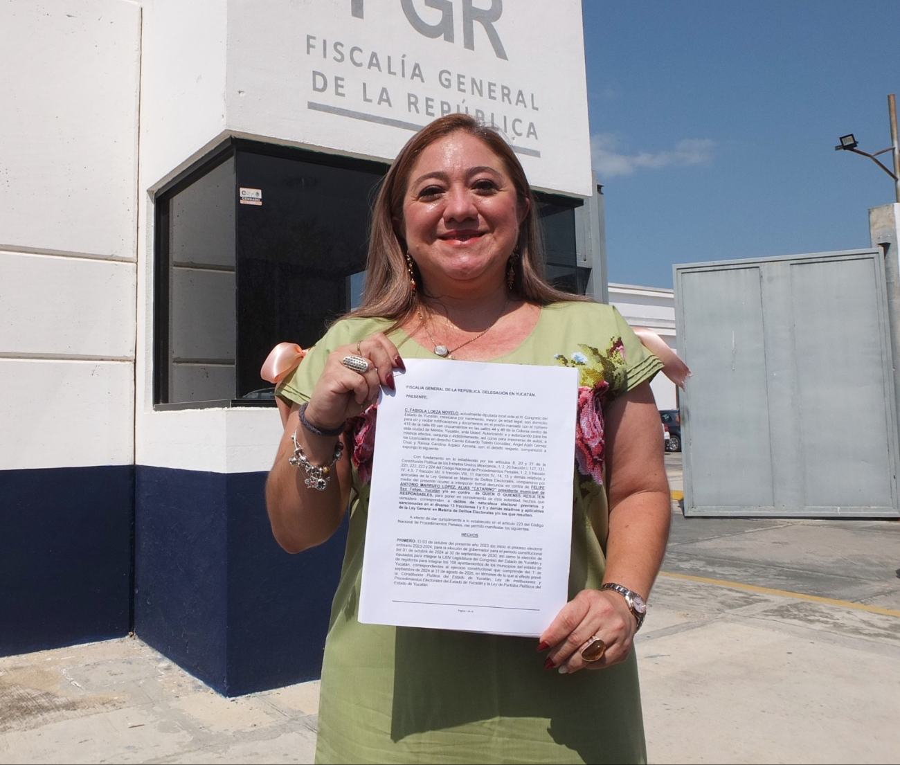 Diputada denuncia presunto turismo electoral en San Felipe