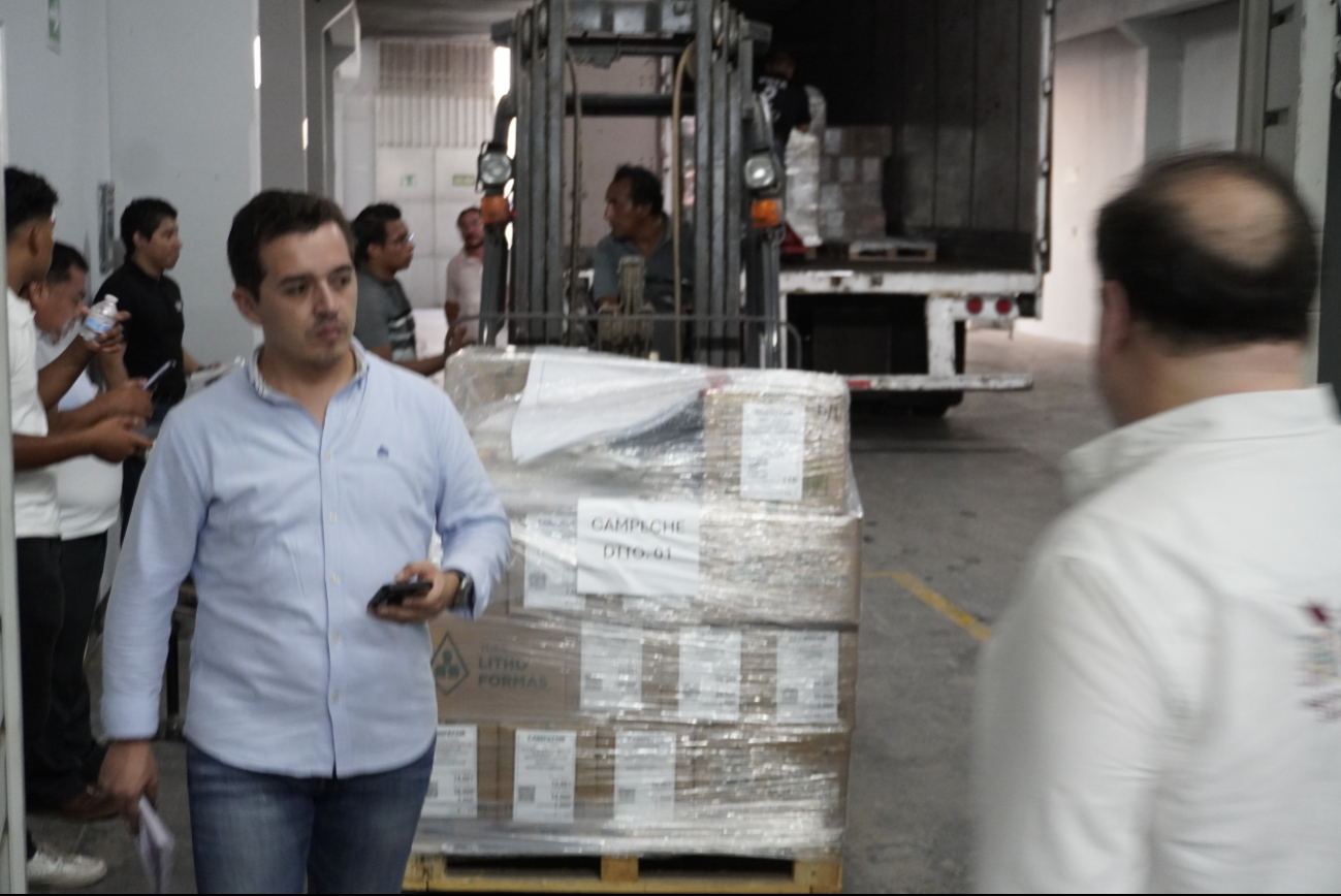 La documentación fue entregada por personal de la Guardia Nacional La documentación fue entregada por personal de la Guardia Nacional