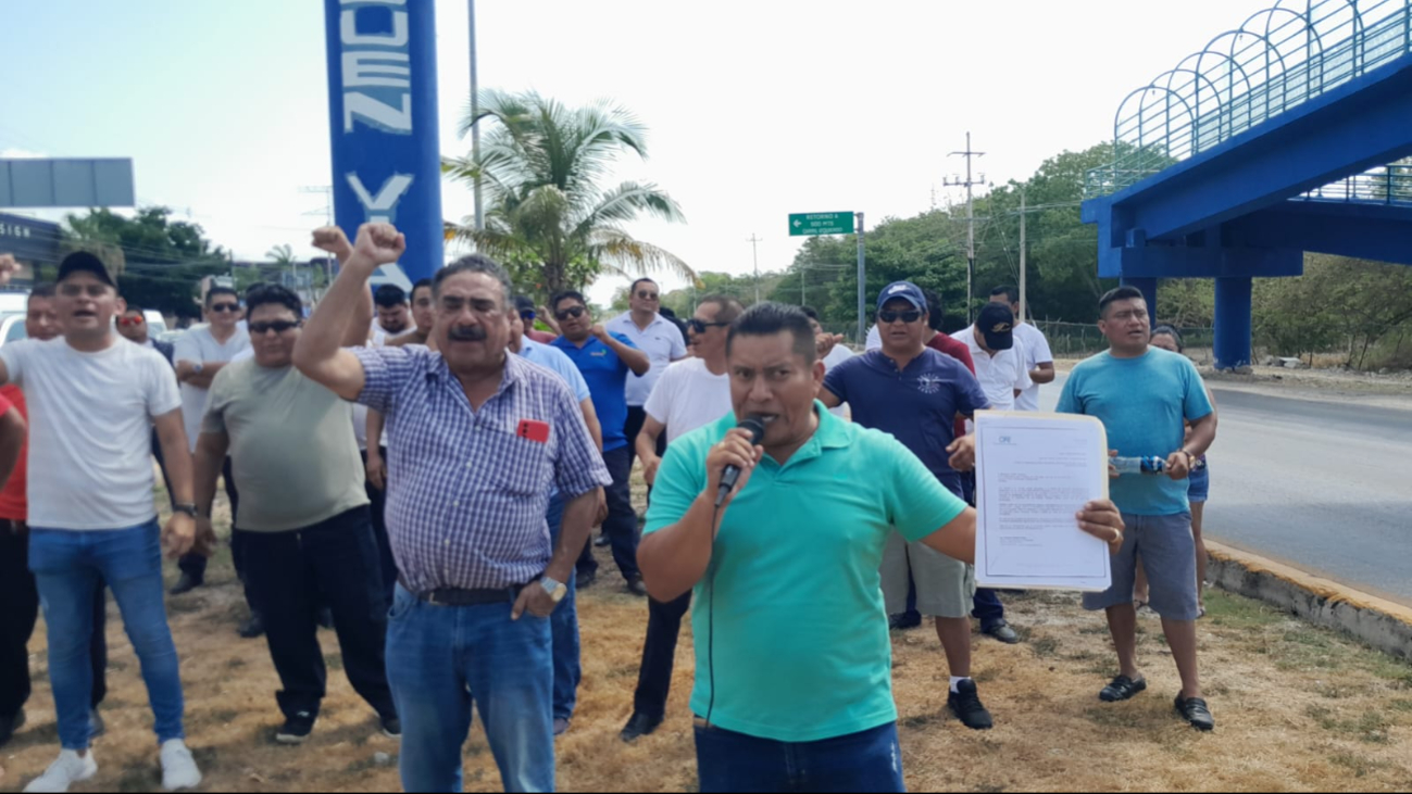 La protesta fue iniciada por el décimo tercer regidor, Marciano Toledo Sánchez La protesta fue iniciada por el décimo tercer regidor, Marciano Toledo Sánchez