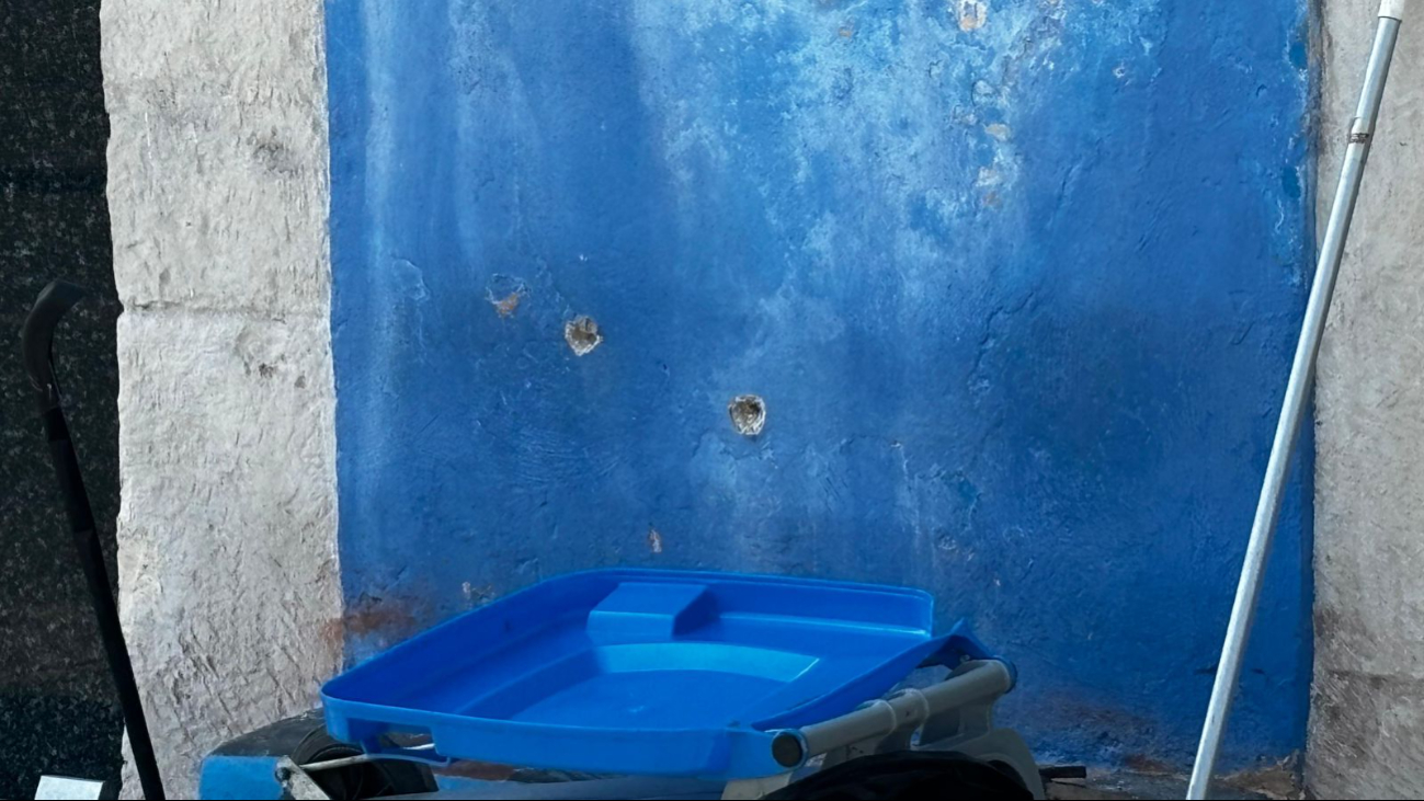 Dispararon en seis ocasiones al inmueble Dispararon en seis ocasiones al inmueble