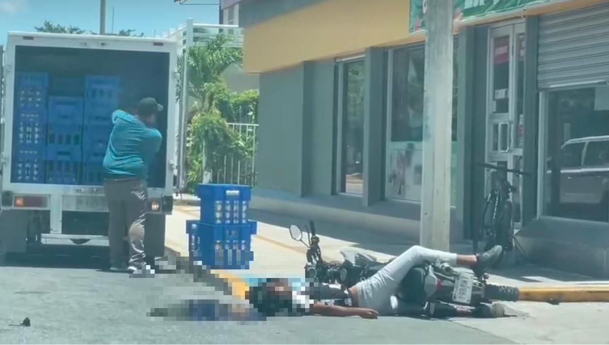 El joven fue abatido a balazos en Quintana Roo