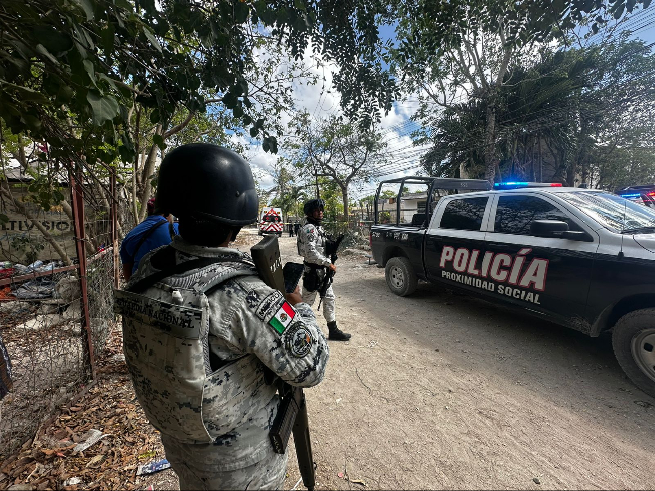 Los hombres armados huyeron con rumbo desconocido