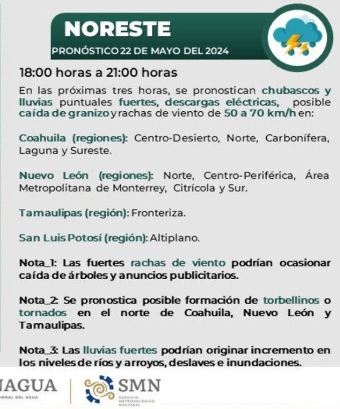 Este era el reporte del tiempo oficial que se tenía para ayer miércoles Este era el reporte del tiempo oficial que se tenía para ayer miércoles