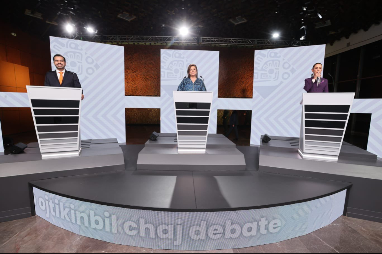 Candidatos en el Tercer Debate Presidencial Candidatos en el Tercer Debate Presidencial