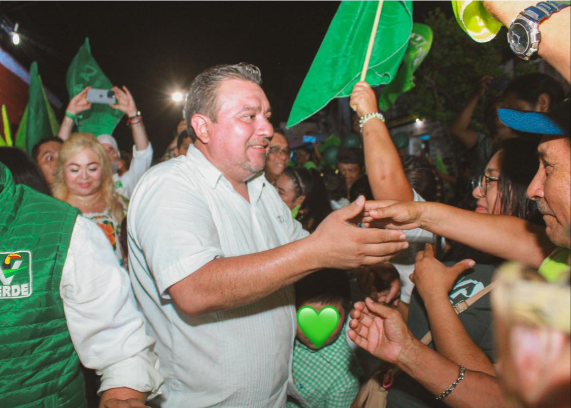   Candidato del Partido Verde en Maxcanú seguiría los pasos de su padre; compraría votos para las elecciones   