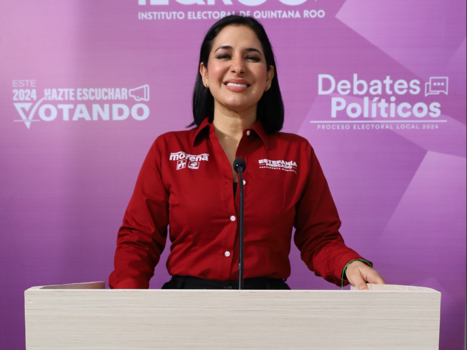 Estefanía Mercado registró mayoría de votos Estefanía Mercado registró mayoría de votos