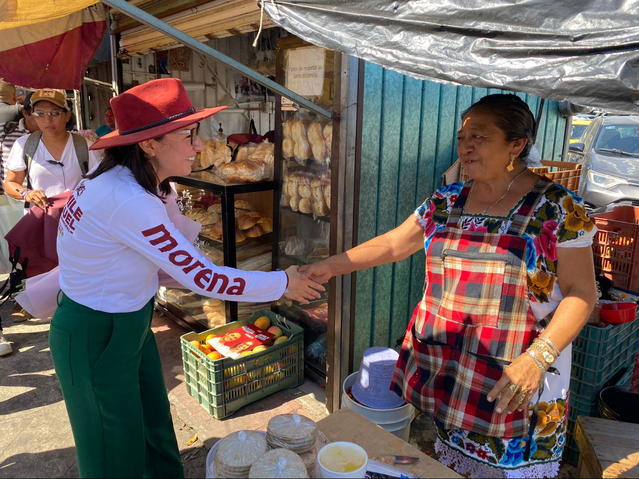 Recorrió el mercado principal de Campeche Recorrió el mercado principal de Campeche