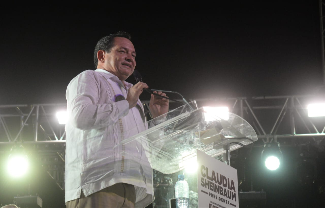 El candidato expresó que este 2 de junio, cuando se cuenten los votos seguirá haciendo historia, llega una nueva etapa para Yucatán El candidato expresó que este 2 de junio, cuando se cuenten los votos seguirá haciendo historia, llega una nueva etapa para Yucatán