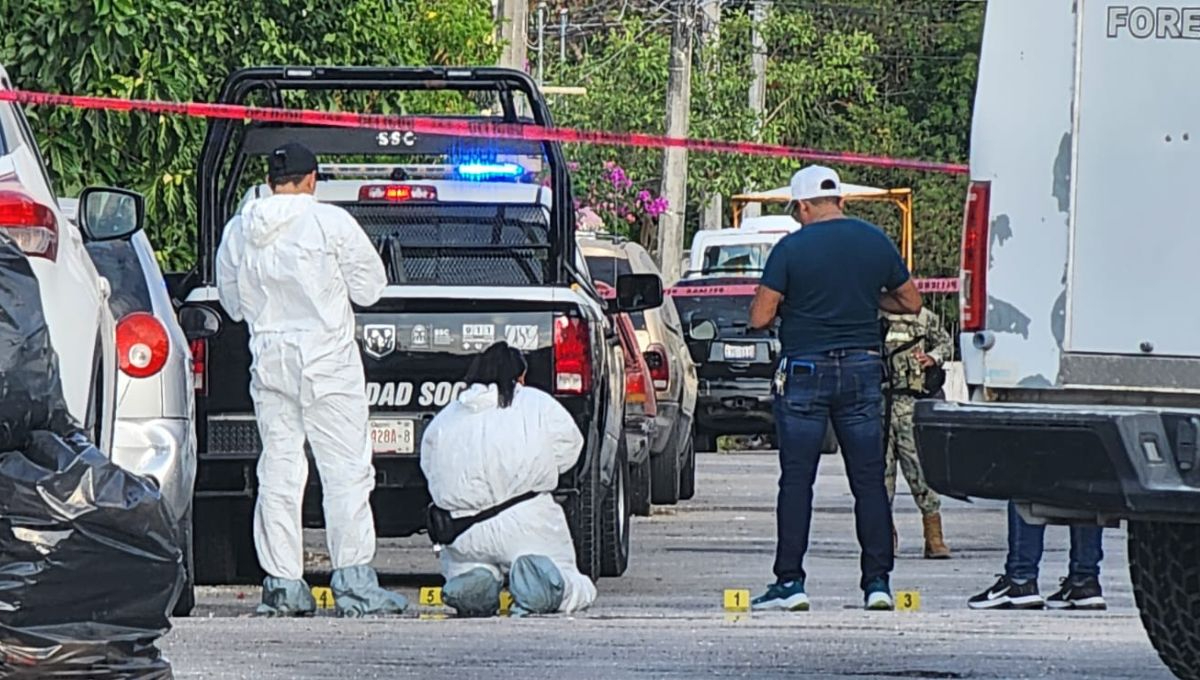 Disparan contra automóvil que se encontraba estacionado en Cozumel