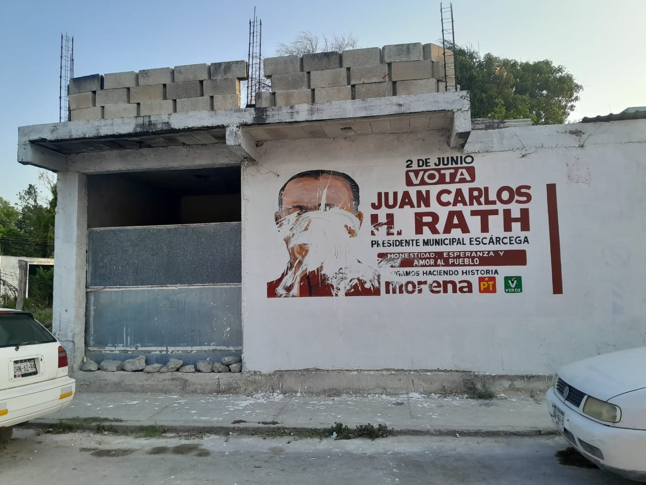 Denuncian vandalismo en una casa