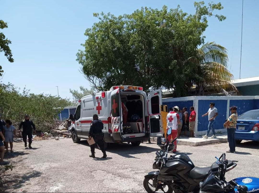 El abuelito fue atendido de inmediato en Chicxulub El abuelito fue atendido de inmediato en Chicxulub
