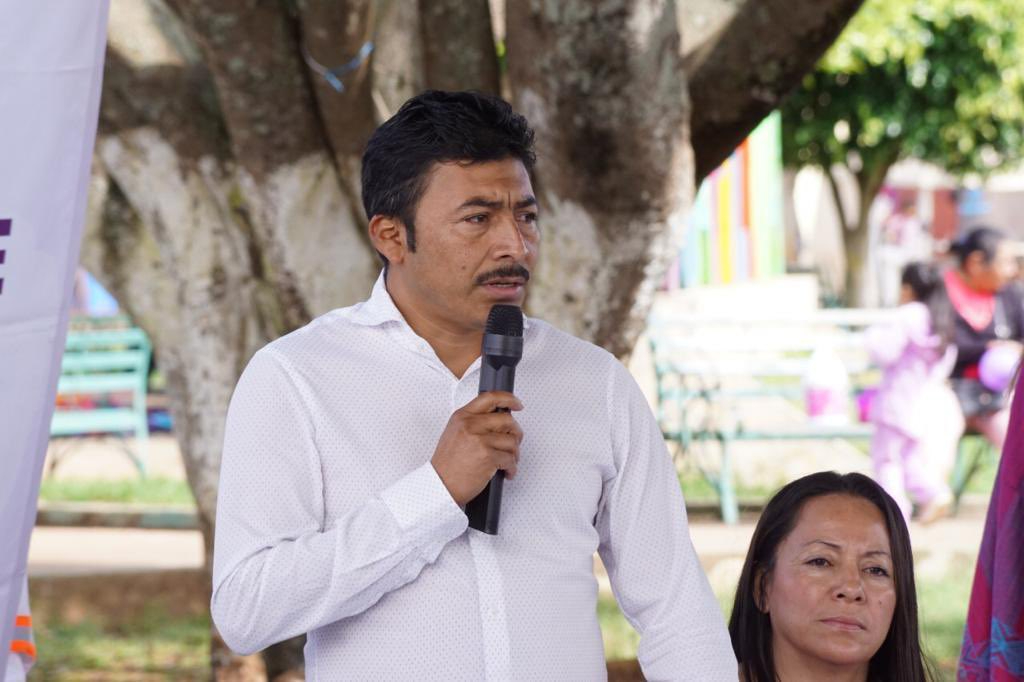 Lenin Pérez Morales durante un evento político en 2022 Lenin Pérez Morales durante un evento político en 2022