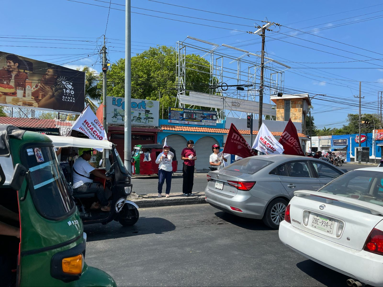 Morena mantiene sus eventos de campaña en la ciudad de Mérida Morena mantiene sus eventos de campaña en la ciudad de Mérida