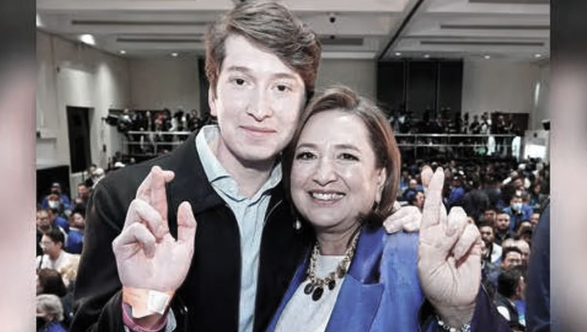 A pocos días de las elecciones, el hijo de Xóchitl Gálvez la vuelve a poner contra la pared