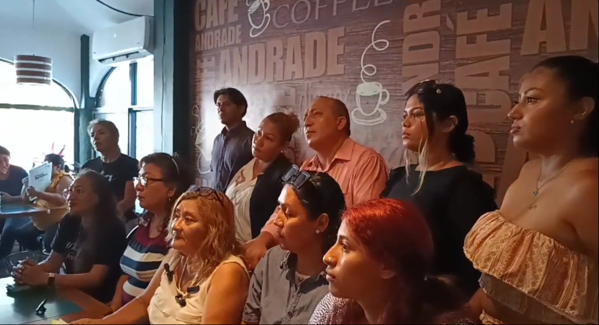 Así se desarrolló la desbandada en Solidaridad Así se desarrolló la desbandada en Solidaridad