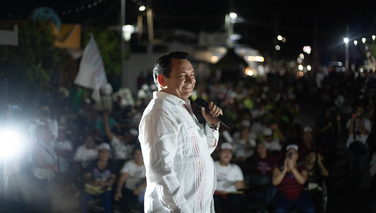 Joaquín Díaz Mena, aspirante a la gubernatura de Yucatán por Morena, PT y PVEM Joaquín Díaz Mena, aspirante a la gubernatura de Yucatán por Morena, PT y PVEM