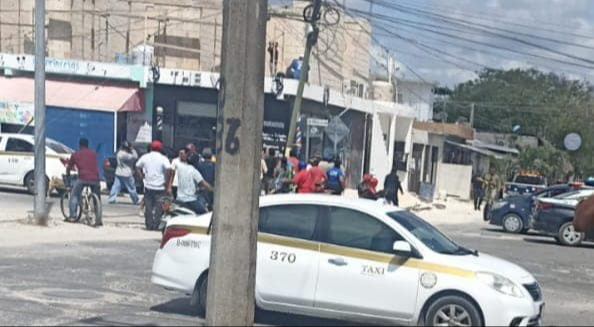 Se mantiene un operativo en el sitio a cargo de la FGE Se mantiene un operativo en el sitio a cargo de la FGE