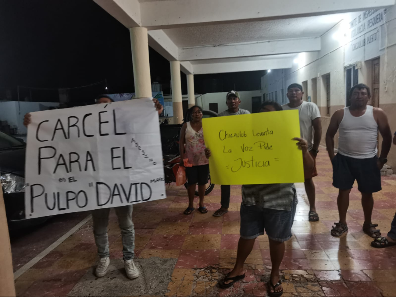 Ciudadanos exigen expulsar a El Pulpo de Chicxulub Puerto por ser presunto culpable de asesinato Ciudadanos exigen expulsar a El Pulpo de Chicxulub Puerto por ser presunto culpable de asesinato