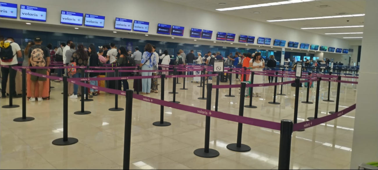 Los vuelos de Volaris fueron los más adelantados Los vuelos de Volaris fueron los más adelantados