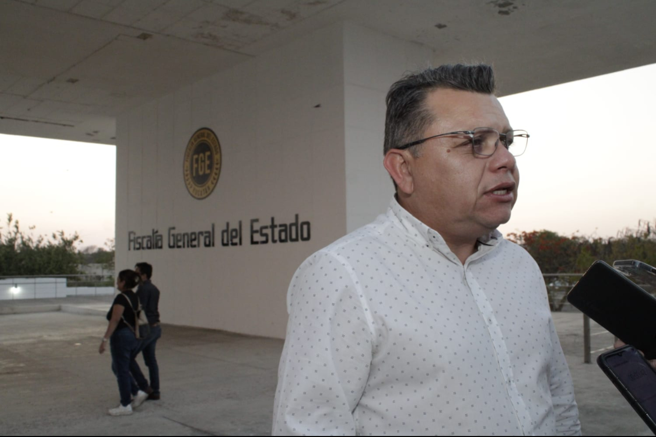 Moisés Bates Aguilar, en la FGE Moisés Bates Aguilar, en la FGE