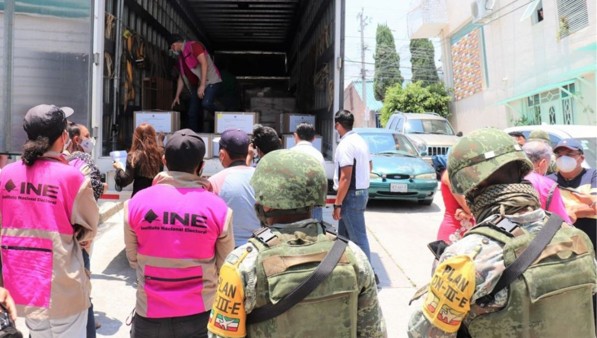 Elementos de la Sedena serán los encargados de cuidar los paquetes electorales de la elección presidencial
