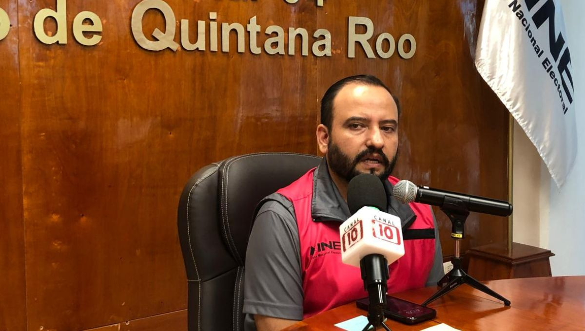 Fernando Montañez Silva, presidente consejero del Distrito 4 del INE en Cancún