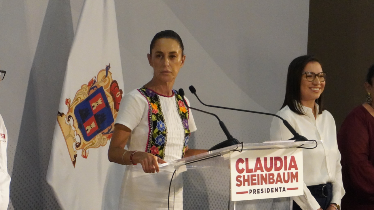 Claudia Sheinbaum agradeció el apoyo a su campaña Claudia Sheinbaum agradeció el apoyo a su campaña