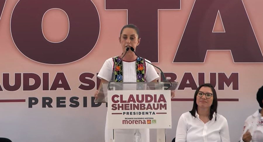 Claudia Sheinbaum logró extender a Morena en la Península de Yucatán Claudia Sheinbaum logró extender a Morena en la Península de Yucatán