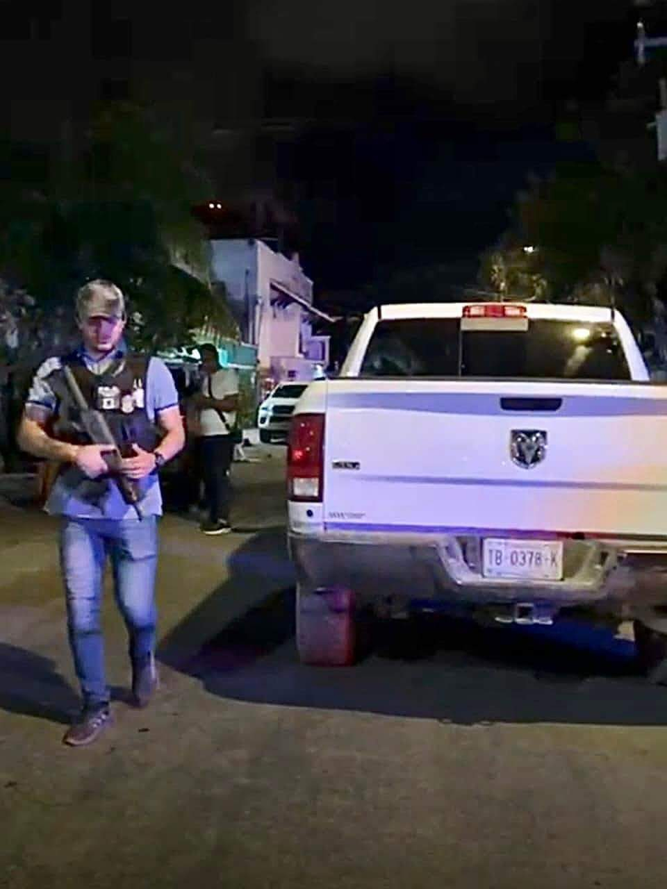 Pese al fuerte operativo policial, los delincuentes lograron escapar del sitio Pese al fuerte operativo policial, los delincuentes lograron escapar del sitio