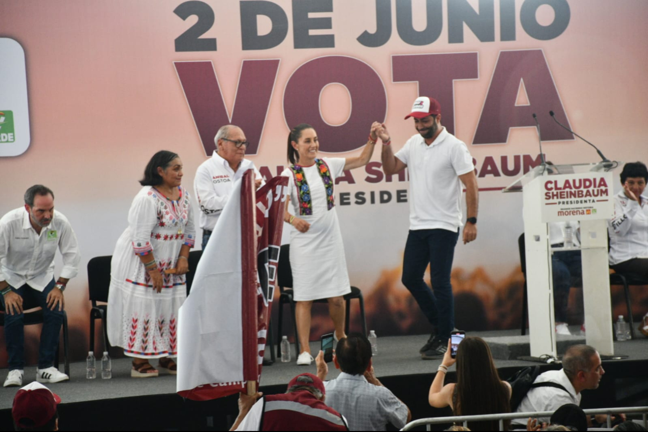 La candidata Claudia Sheinbaum refrenda compromiso con Campechanos