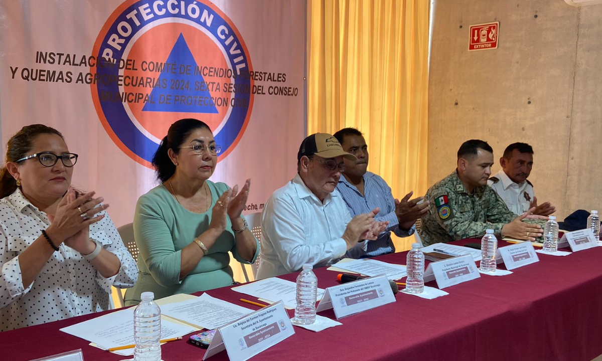 En Escárcega instalan comité de incendios forestales y quemas agropecuarias