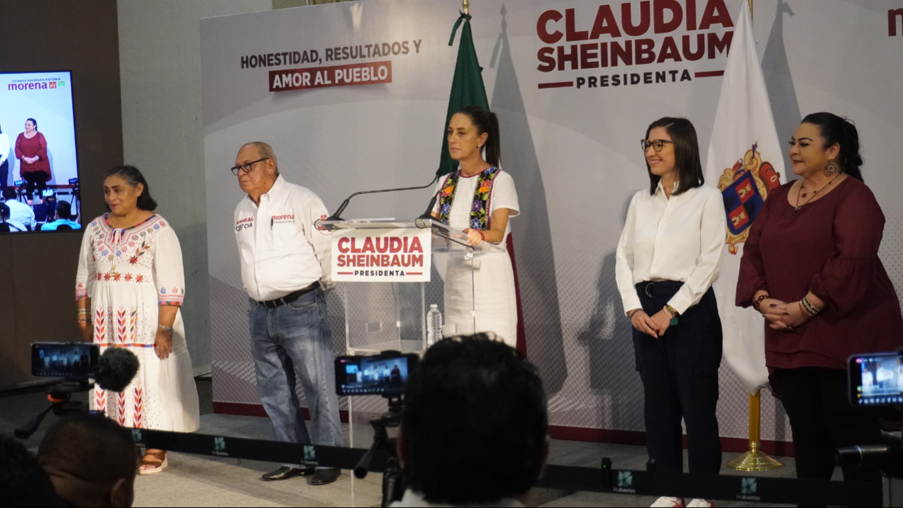 La candidata presidencial sostuvo conferencia con medios de comunicación campechanos La candidata presidencial sostuvo conferencia con medios de comunicación campechanos
