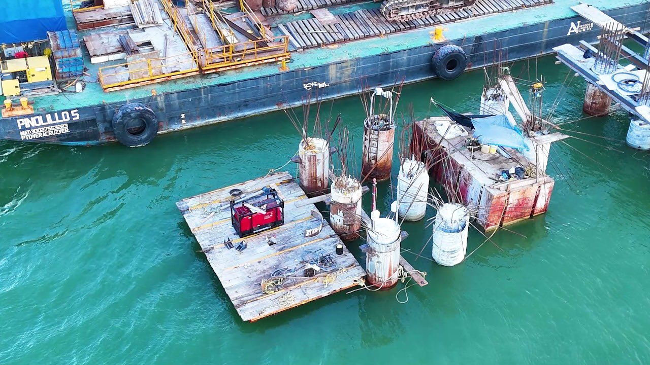 La empresa ICA está a cargo de la construcción La empresa ICA está a cargo de la construcción