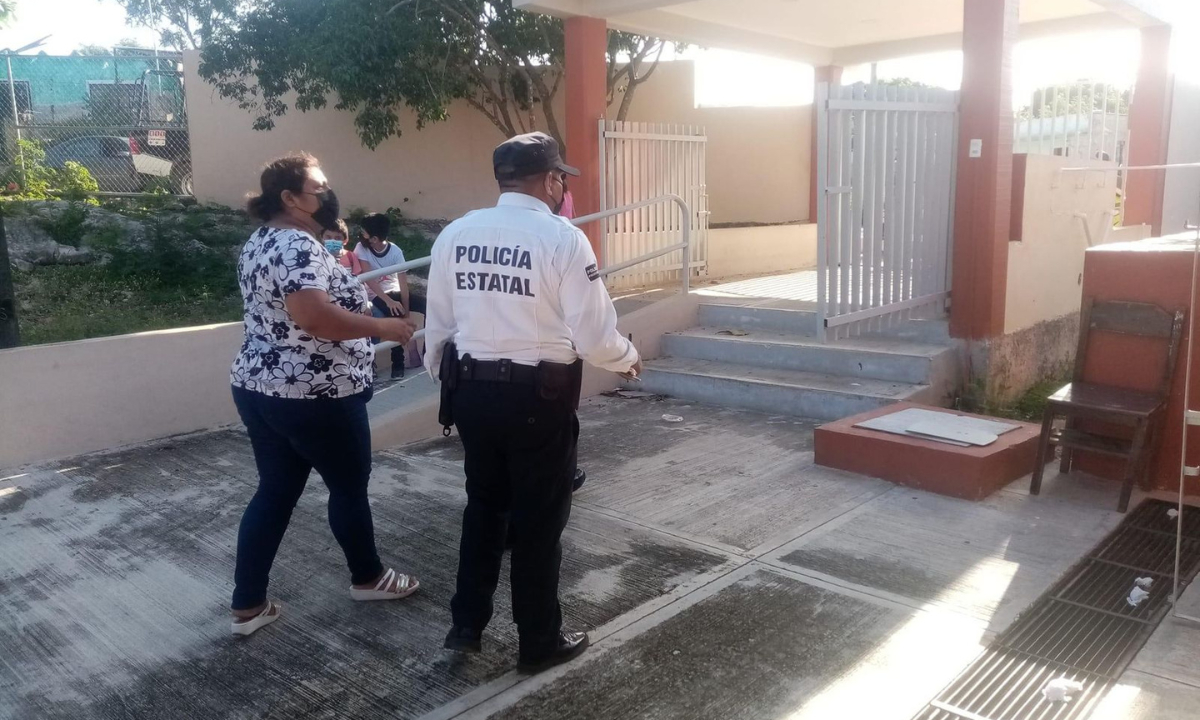 Roban cablería de una primaria Roban cablería de una primaria