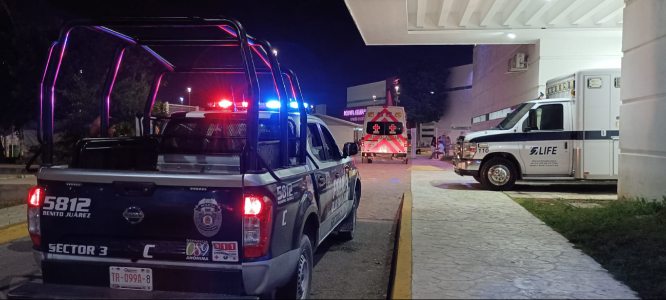 El hombre herido está fuera de peligro en Cancún El hombre herido está fuera de peligro en Cancún