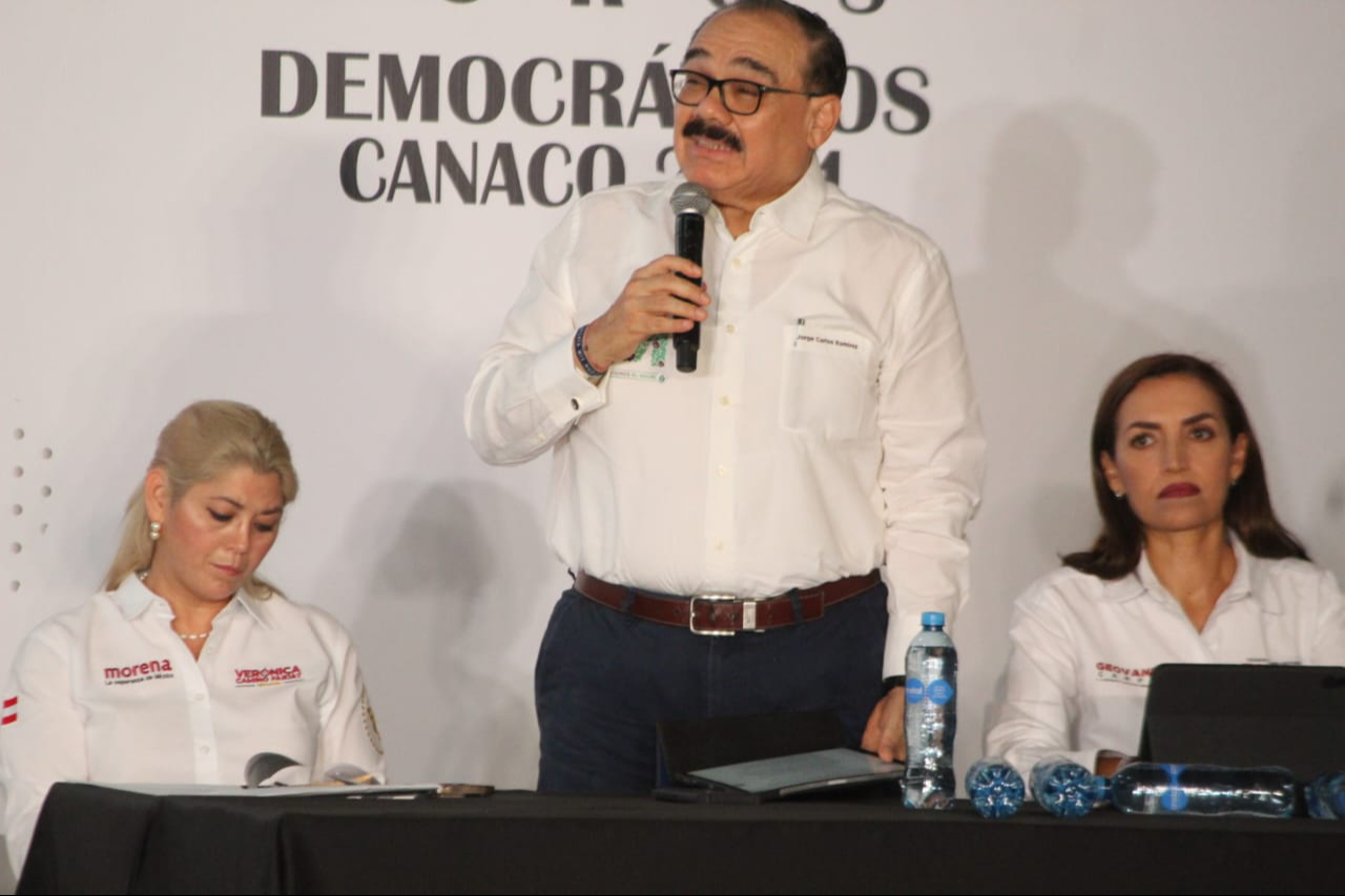 Jorge Carlos Ramírez Marín en el Foro Democrático de la Canaco Jorge Carlos Ramírez Marín en el Foro Democrático de la Canaco